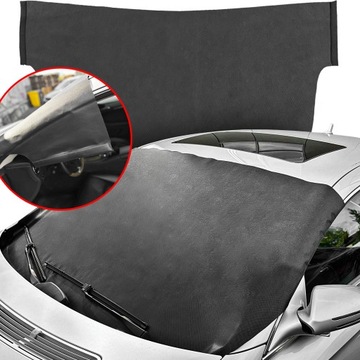 Skrobaczka Mosiężna Ze Szczotką 75CM Mata Antyszronowa Na Szybę Zimę Osłona