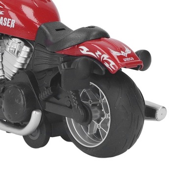 Игрушечный мотоцикл Stop в масштабе 1:16 со звуковым светом