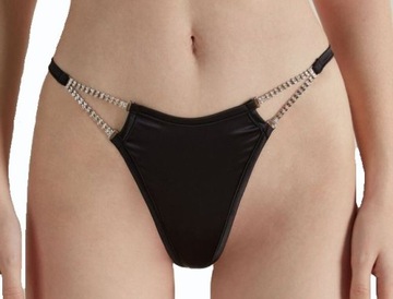 Трусики INTIMISSIMI TEZENIS АТЛАСНЫЕ кристаллы S