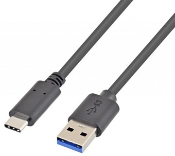 Kabel USB 3.0 A - USB C DELL 1m czarny