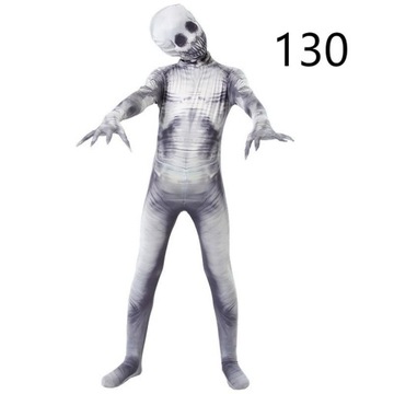 Kostium dziecięcego szkieletu na Halloween