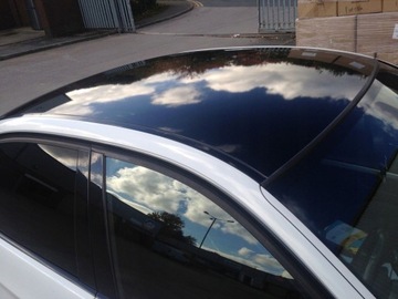 Черный черный шпон Shine 50 x 152 см.