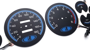 Lada 2107 tarcze zegary licznika INDIGLO MoMan wz2