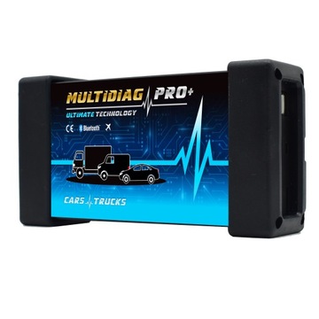 TESTER INTERFEJS MULTIDIAG PRO+ PLATINUM 2025 POLSKI + 8 KABLI OSOBOWE