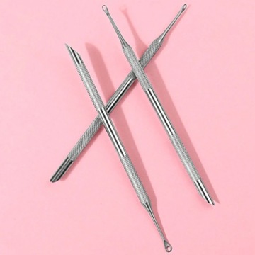 DŁUTKO D510 kopytko pusher do skórek dwustronne odpychacz kółeczko SEOL