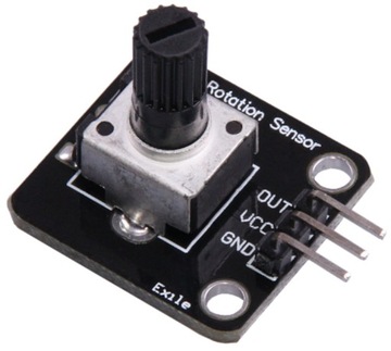 Moduł potencjometr liniowy 6mm 10k RASTER 2,54mm