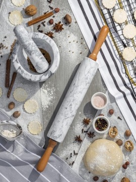 КАМЕННЫЙ МРАМОРНЫЙ РОЛИК 46см ПОДСТАВКА