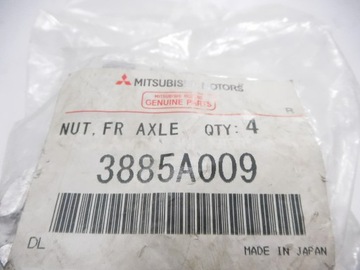 Гайка передней оси Mitsubishi ASX Lancer OE 3885A009