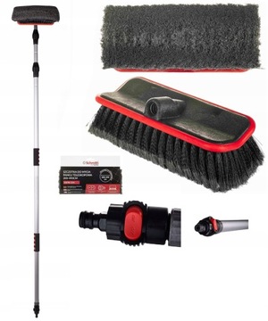 Щетка для мытья фотоэлектрических панелей на крышах, 4,9 м, УБОРКА СНЕГА