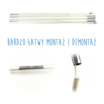 Каркас для создания арочных ворот, КОМПЛЕКТ 6 м