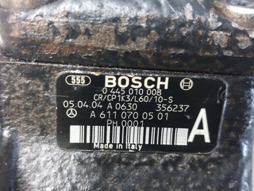 ČERPADLO VSTŘIKOVAČE MERCEDES VANEO W414 1.7 CDI A6110700501 0445010008