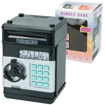 СЕЙФ-КОПИЛКА АТМ-ИГРУШКА ДЛЯ ДЕТЕЙ + ПИН-код