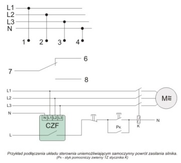 ДАТЧИК ПОТЕРИ ПОСЛЕДОВАТЕЛЬНОСТИ ФАЗ F&F CKF-B