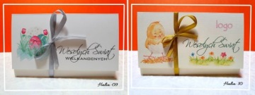 Пасхальная КОМПАНИЯ Рождественские открытки лента 100