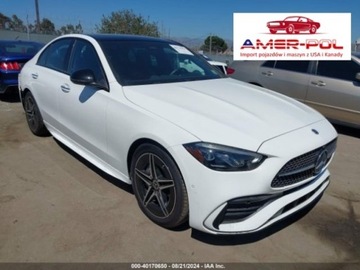 Mercedes 2023 Mercedes-Benz Klasa C C 300 4MATIC Sedan, 2023r., 4x4, 2.0L 2.0 Benzyna