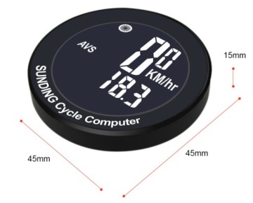 БЕСПРОВОДНОЙ ВЕЛОСИПЕДНЫЙ РЕГИСТРАТОР С БОЛЬШОЙ ПОДСВЕТКОЙ, 20 РУЧКОЙ ДЛЯ ЗАГОРАНИЯ