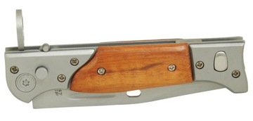 Штык-нож военный пружинный АК-47 АК47 CCCP автоматический складной