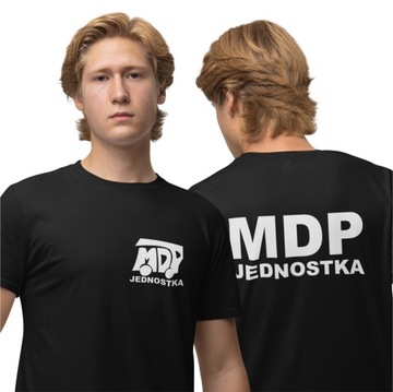 Koszulki MDP koszulka mdp czarna koszulki mdp z nazwą jednostki L