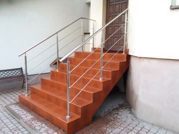 НЕРЖАВЕЮЩАЯ БАЛЛЮСТРАДА 100 СМ, Ø 42,4, 4 трубки Ø 12 мм САТИН (САТИН)