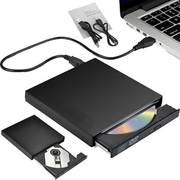 ВНЕШНИЙ CD-R DVD USB-накопитель для портативного плеера портативного ПК