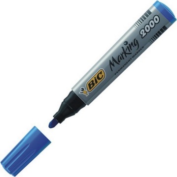 Marker permanentny Bic 2000 Okrągła niebieski