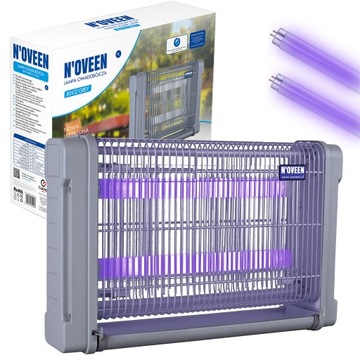 LAMPA OWADOBÓJCZA SKUTECZNA MUCHY MUSZKI KOMARY OWADY ŁAPKA WABIK
