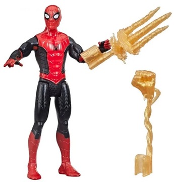 HASBRO MARVEL FIGURKA SPIDERMAN 13CM + BROŃ F1912