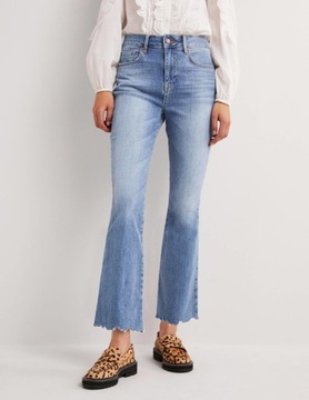 Boden Spodnie -jeans-flare-rozszerzana nogawka 10 36 38