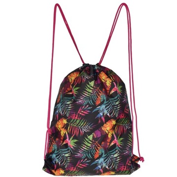 WOREK PLECAK DO SZKOŁY PRZEDSZKOLA - WIELOKOLOROWY