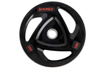 OBCIĄŻENIE GUMOWANE OLIMPIJSKIE TOX 25KG /HMS