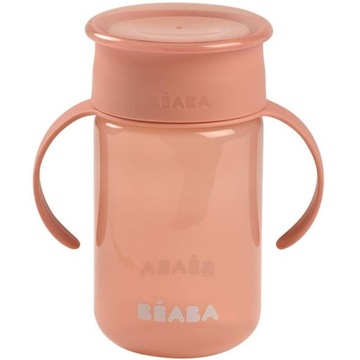 Beaba Kubek Treningowy 360° Pink Różowy Do Nauki Picia Niekapek 340ml