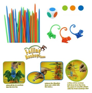 FALLING MONKEYS FALLING MONKEYS JJJUMING АРКАДНАЯ СЕМЕЙНАЯ ИГРА