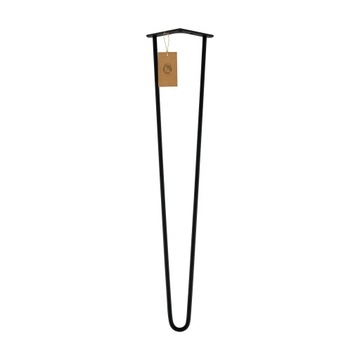 MORIA DESIGN Metalowe nóżki nogi do stołu biurka Hairpin legs 71 cm fi 10
