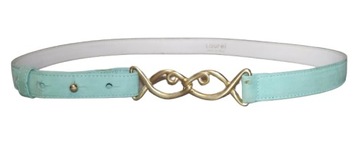 LAUREL skórzany damski pasek 38 made in Italy