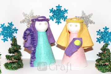 Помпоны акриловые микс анималистические принты 54шт ЖИВОТНЫЕ