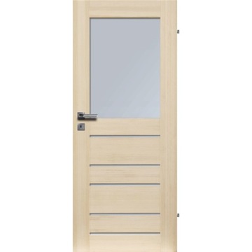 DRZWI SUROWE DREWNO POKÓJ RADEX MARBELLA 6S 80