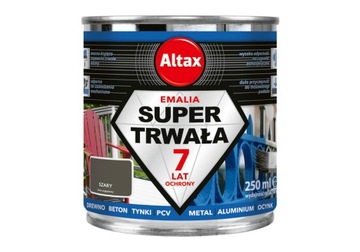 ALTAX super trwała emalia 250ml szary