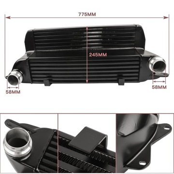 Интеркулер для BMW 5 E60 E61 525d 535d 6 серии E63 E64 635d 2004-2010 гг.
