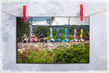 ДЕТСКИЙ САМОКАТ EMPIRE RIDE RIDE 2в1 ТЕМНО-РОЗОВЫЙ SCOOT HIGHWAYKICK