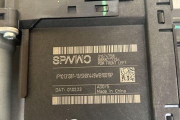 MOTOREK OKNO PŘEDNÍCH LEVÝCH DVEŘE VOLVO XC60 31674758 1.97L 2023