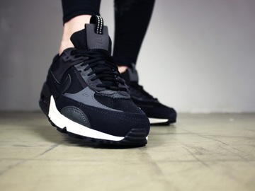 damskie buty Nike AIR MAX 90 ORYGINAŁ sportowe sneakersy czarne Futura