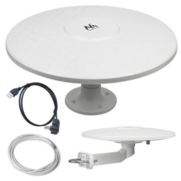 ANTENA TV DVB-T AKTYWNA SAMOCHODOWA DOOKÓLNA 360st