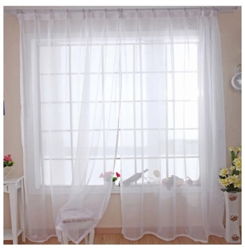 Шторы VOICE, вуаль-тюль, 3,0 м, БЕЛЫЙ