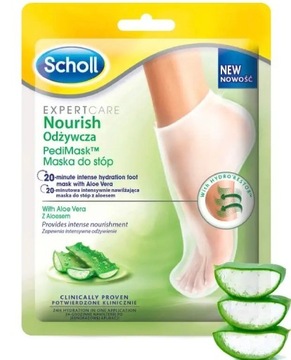 Scholl Pedi Mask Aloe Vera Skarpetki Odżywcze z Aloesem