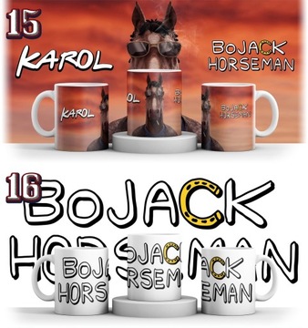КРУЖКА BOJACK HORSEMAN + БЕСПЛАТНЫЙ КАРТОН