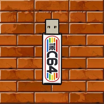 в запасе USB-накопитель для C64 Mini Retro