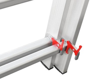 Многофункциональная алюминиевая лестница Solid Regular, 3x9 - Hardmaister