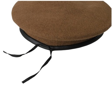 Военный гала-берет Сил территориальной обороны WOT, Шерстяной коричневый 56