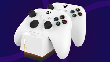 STACJA DO ŁADOWANIA PADÓW XBOX ONE, XBOX SERIES X|S + 2 POJEMNE AKUMULATORY