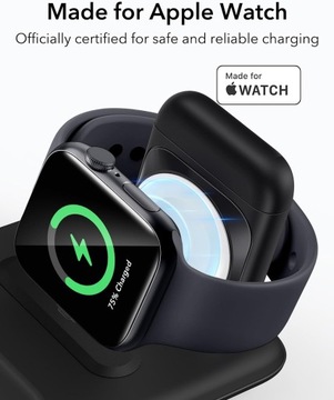 Зарядная станция MagSafe Travel ESR 3-в-1 (HaloLock)